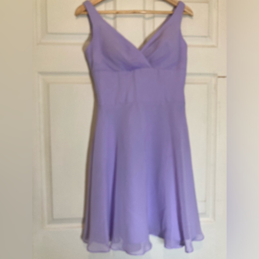 Elegant Lavender Sleeveless Dress, Azazie, size C, Excellent condition